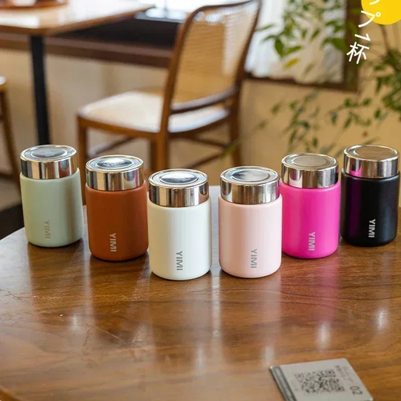 230ml Mini 316 Edelstahl Tragbare Thermoskanne - Taschen-Vakuumflasche