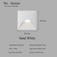 Moderne wasserdichte IP65 LED-Einbau-Wandlampe für Außenbeleuchtung - 3W eingebettete Stufen- & Treppenbalcony-Portalschlusslampe