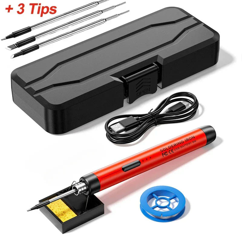 Portables USB Lötkolben DIY Eisen Kit