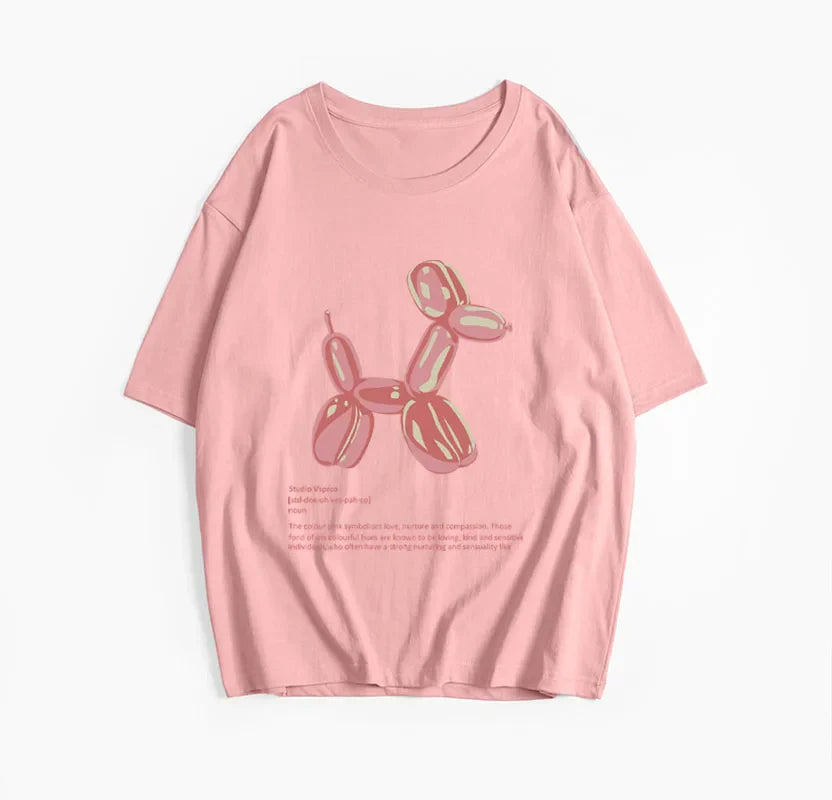 Ballon Hund T-Shirt
