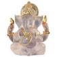 Seltene farbige semi-transparente Ganesh-Statuen für Glück in Ihrem Zuhause