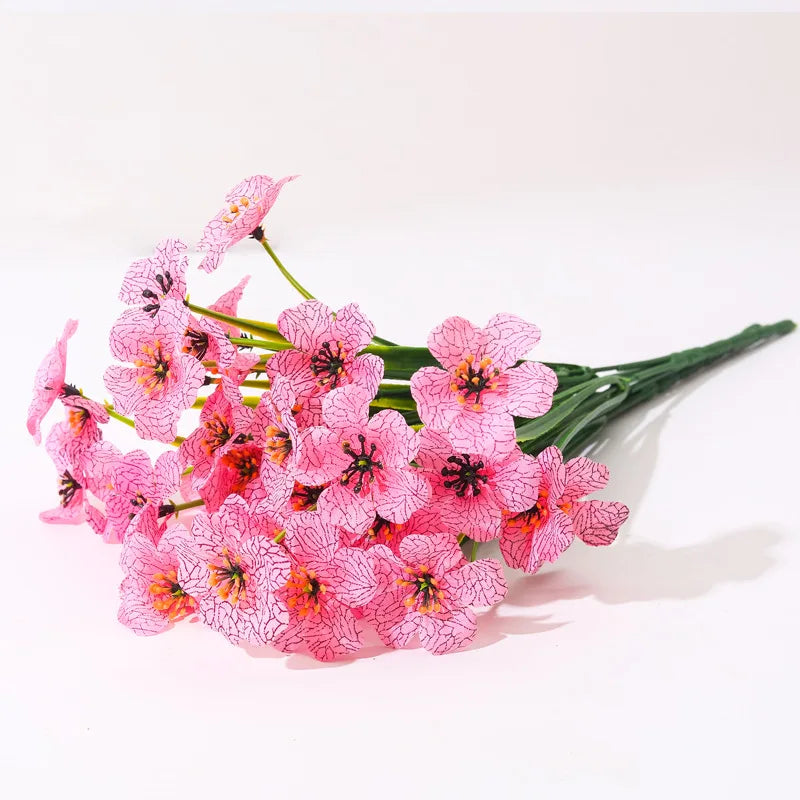 Frendorf | 2/6/10 Bundles Außen Künstliche Blumen – UV Beständige Falsche Seide Blumen für Garten, Veranda und Außen Dekor