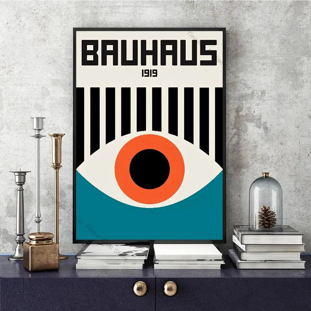Frendorf | Bauhaus Poster: Erheben Sie Ihre Dekoration mit moderner abstrakter Kunst