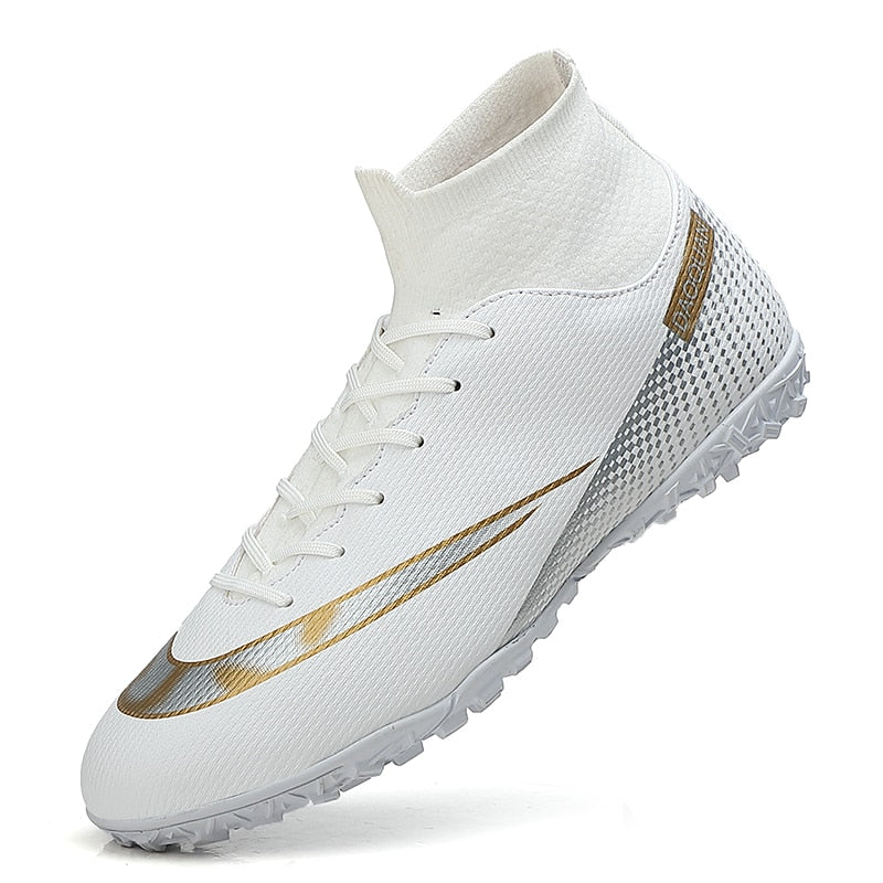 Frendorf | Turf Fußballschuhe Hohe Knöchel Futsal Männer Ag Tf Outdoor Atmungsaktive Fußball Stiefel Rutschfeste Trainer