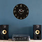 Frendorf | NoteRhythm Künstlerische Wanduhr – Design mit musikalischen Noten für moderne Interieurs