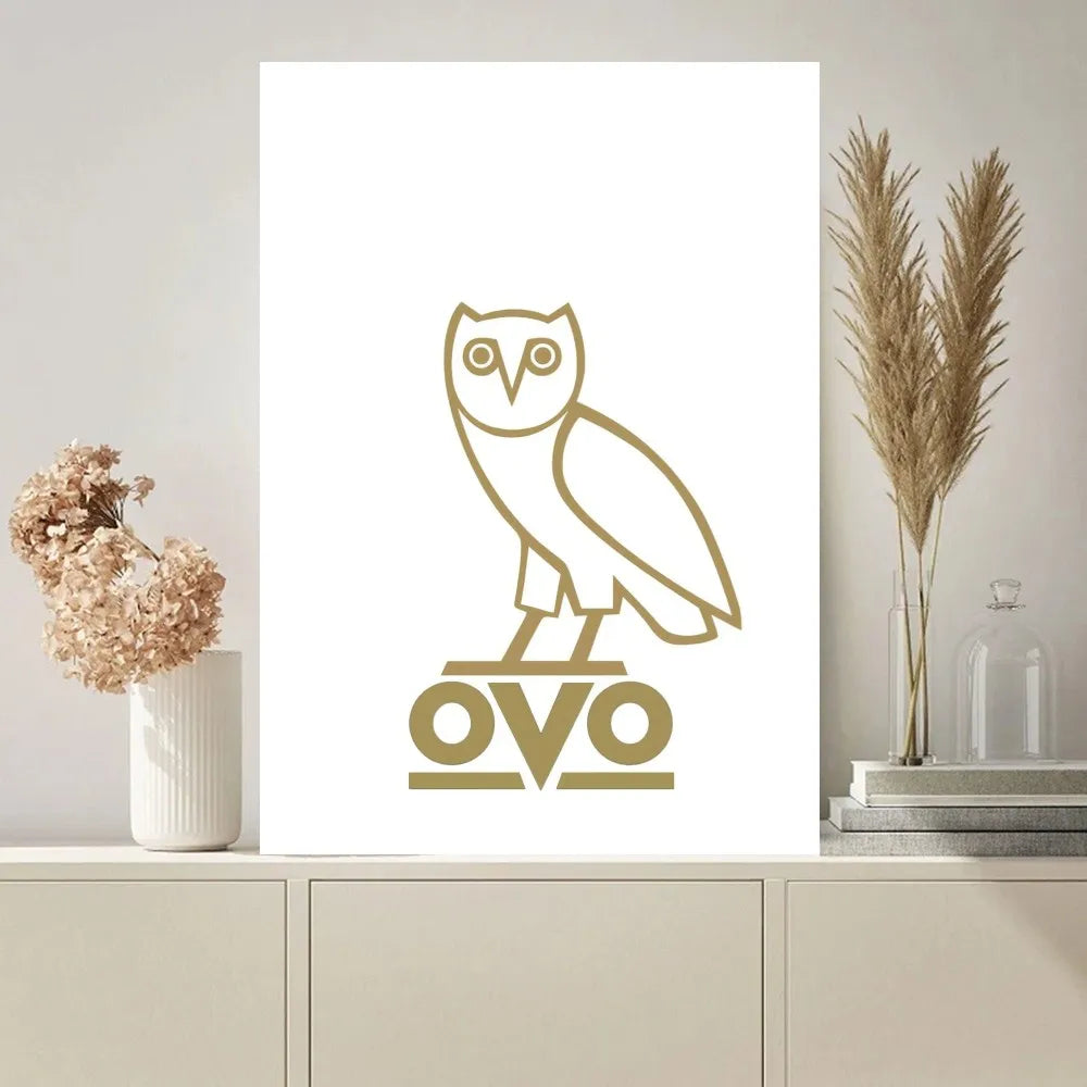 D_Drake O-OVO EULEN Poster Gemälde an der Wand Bild für Wohnzimmer Innenraum Malerei Zimmer Dekoration