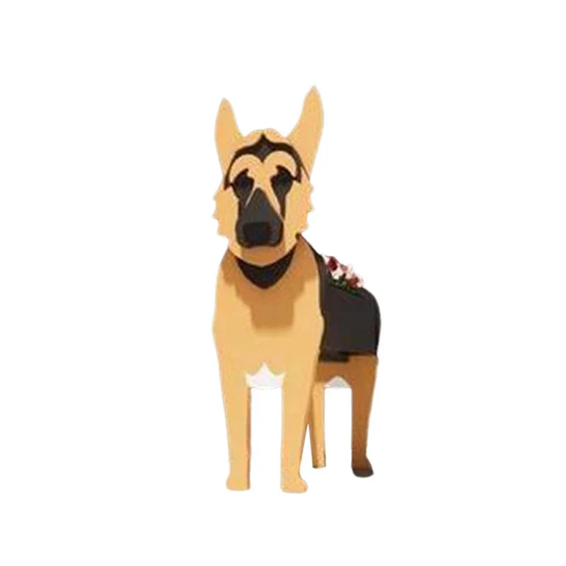 Blumentopf - Pawsome - Hund Pflanzenbehälter - Verschiedene Rassen