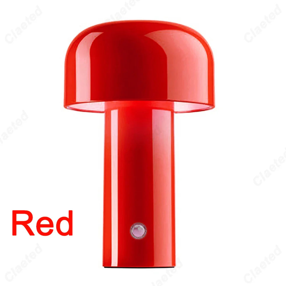 Italienischer Designer-Pilz-Tischlampe – Vielseitige Eleganz für drinnen und draußen