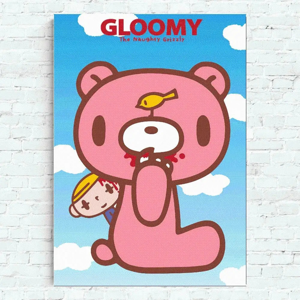 Cartoon G-gloomy Poster Zuhause Büro Wand Schlafzimmer Wohnzimmer Küche Dekoration Malerei