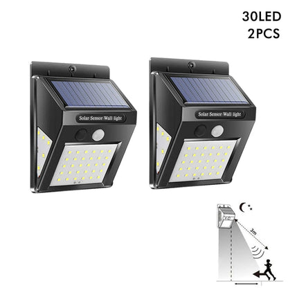 Neu Solar Lampe Licht IP65 Wasserdicht mit Motion Sensor