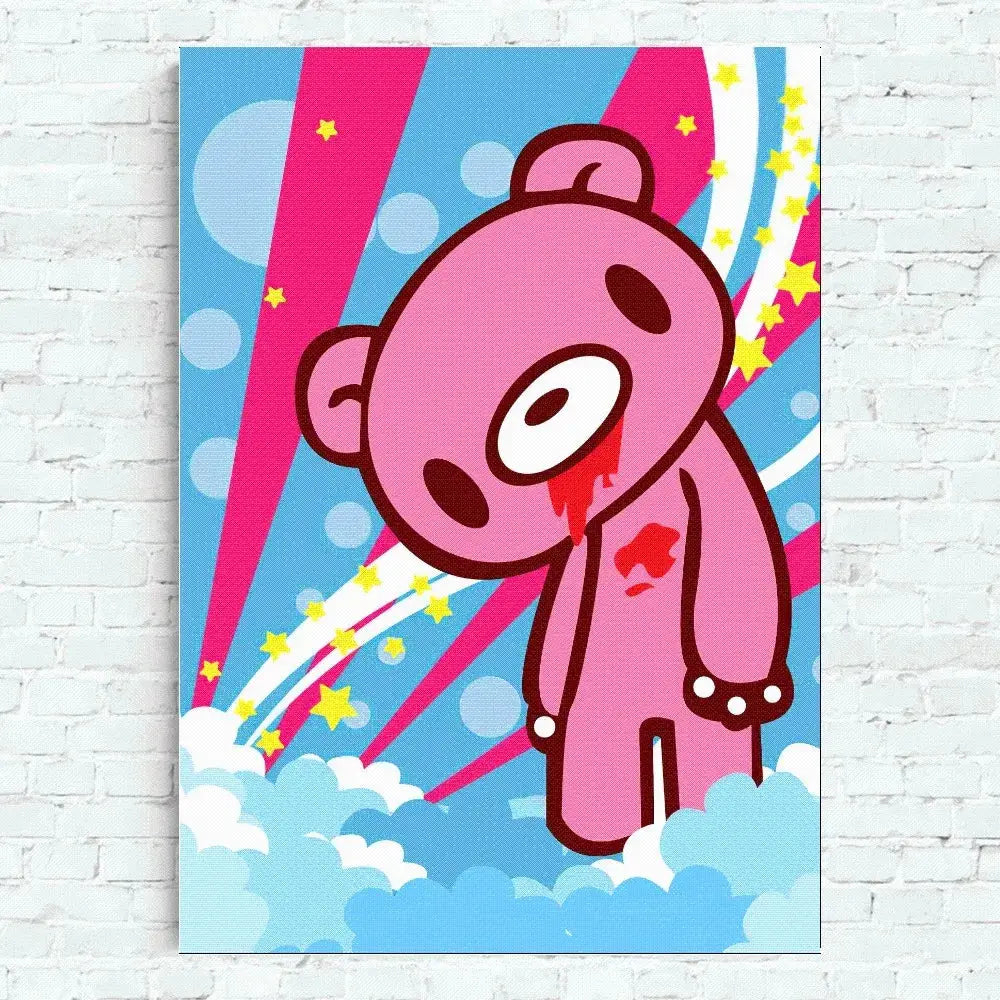 Cartoon G-gloomy Poster Zuhause Büro Wand Schlafzimmer Wohnzimmer Küche Dekoration Malerei