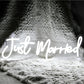 Just Married Neonzeichen