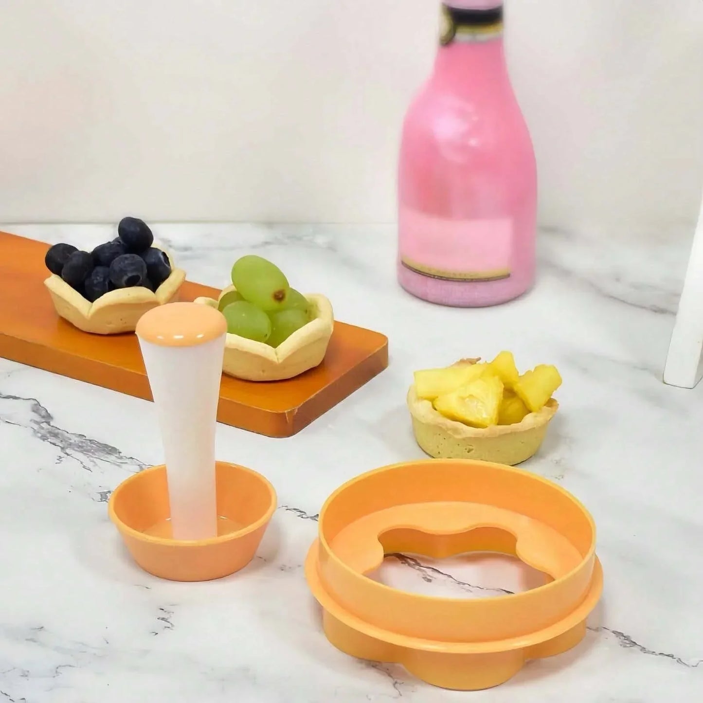 Frendorf | BakeMaster | Teigformer Set | Multifunktional für Törtchen & Cupcakes | BPA-frei