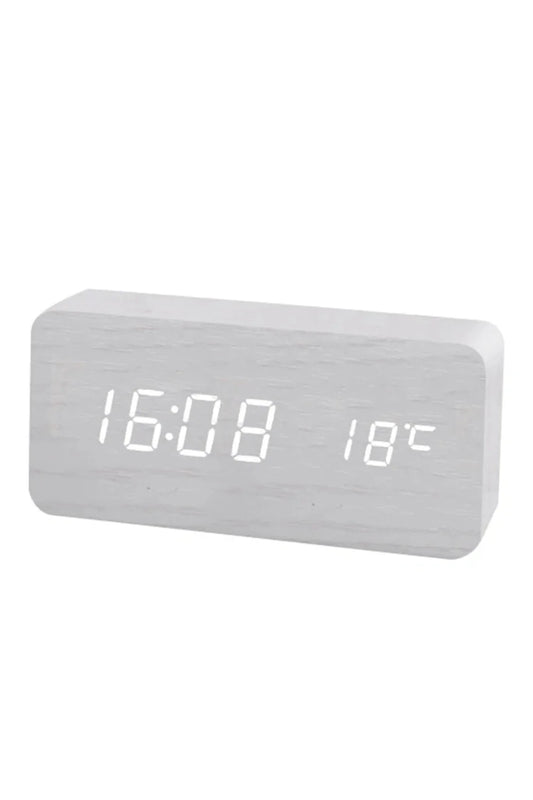 Holz LED Digitaluhr