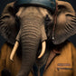 Lustige Tier-Aviator-Poster-Drucke Löwe Tiger Elefant Reh Flugzeug Pilot Leinwandmalerei Wandkunst Für Wohnzimmer Wohnkultur