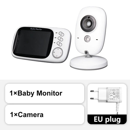 Frendorf | 3,5-Zoll Video-Babymonitor mit Nachtsicht, Temperaturanzeige und Zwei-Wege-Audio