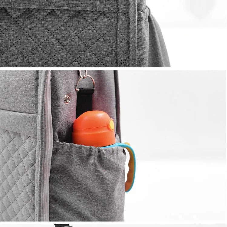 Frendorf | Baby Reisebett mit Wickeltasche – Tragbares 2-in-1 Bett für Unterwegs