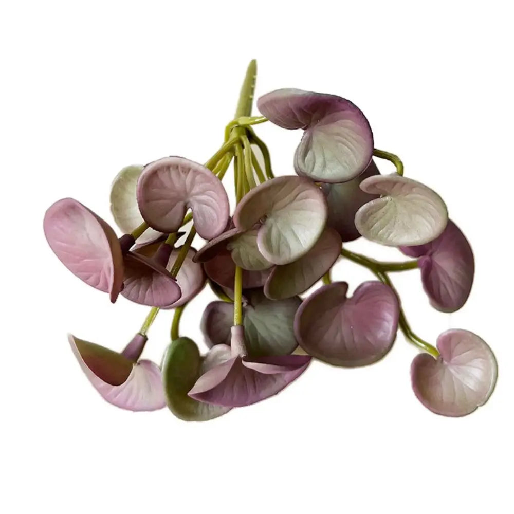 Frendorf | Weiche Kleber Künstliche Grüne Kupfer Münzgras – Kunstpflanze Wanddeko für Zuhause & Büro