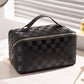 Frendorf |  Luxus Checkered Make-up Kosmetiktasche