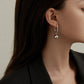 Frendorf | Original 925 Sterling Silver Große Perlen Ball Hoops Ohrringe Für Frauen 2023 Koreanische Hochzeitsfeier Schmuck Geschenk Für Frauen Pendientes