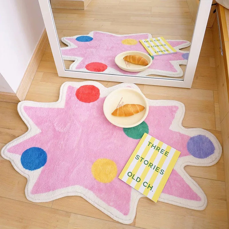 Design Pink Schlafzimmer Teppich