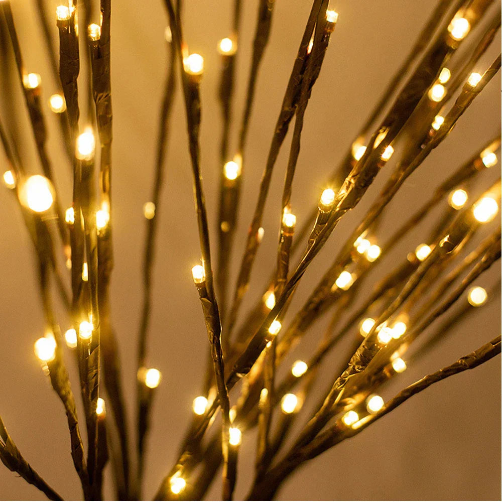 Frendorf | GlowTree LED Zweiglicht | Stimmungsvolles Dekolicht | Flexibel & Kabellos | Natürliche Deko für Zuhause