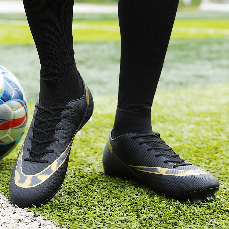 Frendorf | Turf Fußballschuhe Hohe Knöchel Futsal Männer Ag Tf Outdoor Atmungsaktive Fußball Stiefel Rutschfeste Trainer