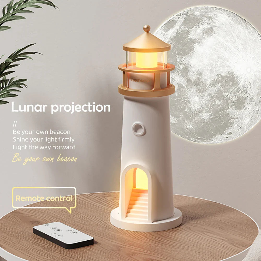 Frendorf | Lighthouse Ambientlichter Bluetooth Musik Dimmbar Projektion