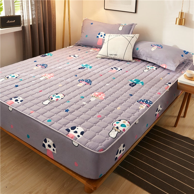 Frendorf | CozyCover gepolstertes Spannbettlaken für luxuriösen Schlaf