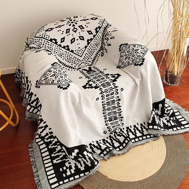 Boho Canyon Tribal Decke