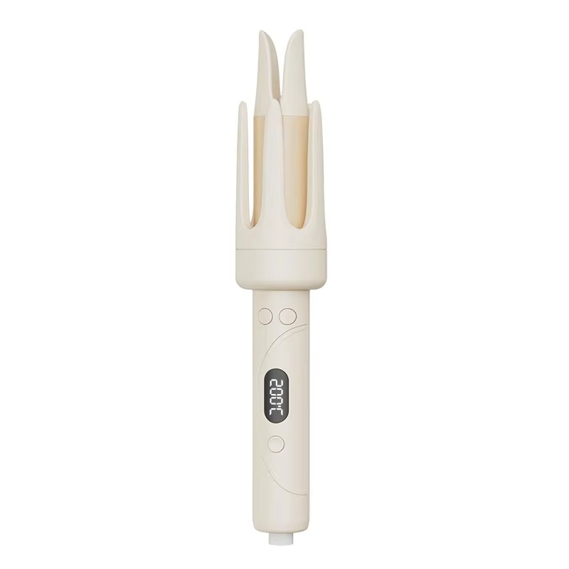 Frendorf | 2 in 1 rotierender keramischer Lockenstab, 1,26 Zoll automatischer Haarglätter