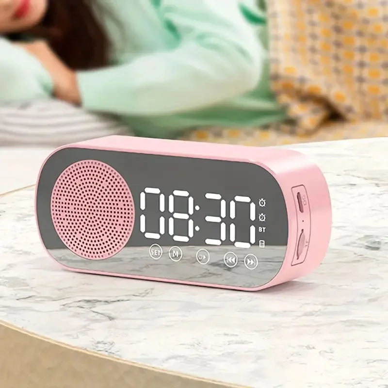 Digitale Weckuhr mit Bluetooth-Lautsprecher & FM-Radio