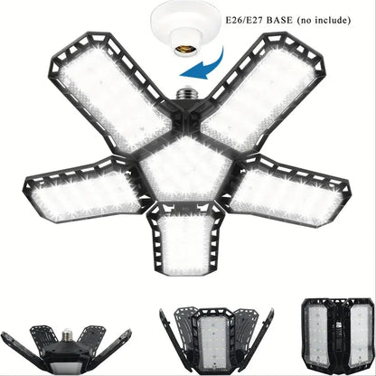 Frendorf | FlexiBeam | LED Deckenleuchte | Verstellbare Lichtpaneele | Für Werkstatt & Garage