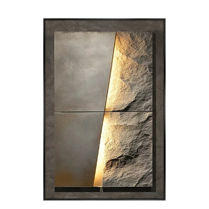 Frendorf | Neue Rock-Textur-LED-Porzellan-Wandlampe