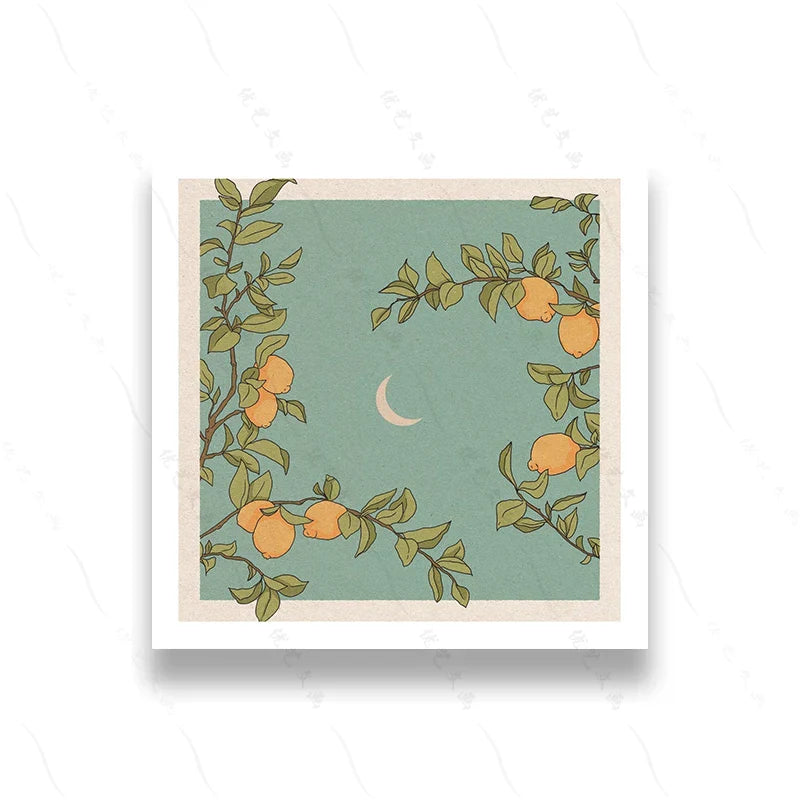 Bohemian Sonnen Gesichter Leinwand Malerei Abstrakt Vintage Wandbilder Retro Glückliches Zitat Quadrat Druck Poster Wohnzimmer Wohnkultur