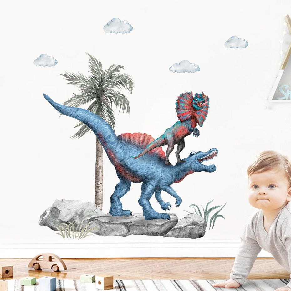 Frendorf | Cartoon Wandtattoos Schöne Dinosaurier