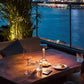 Moderne dimmbare Tischlampe