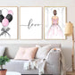 Leinwand Buch Parfüm Frauen Dekor Poster für Schönheitssalon Dekorative Malerei Luxuriöses Wohnzimmer Mädchen Schlafzimmer Dekoration Nordic