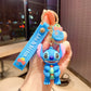 Anime Disney Schlüsselanhänger - Süßer Mickey Mouse, Minnie, Lilo und Stitch Cartoon Schlüsselring, Ornament und Autoanhänger, Perfekte Geschenke für Kinder