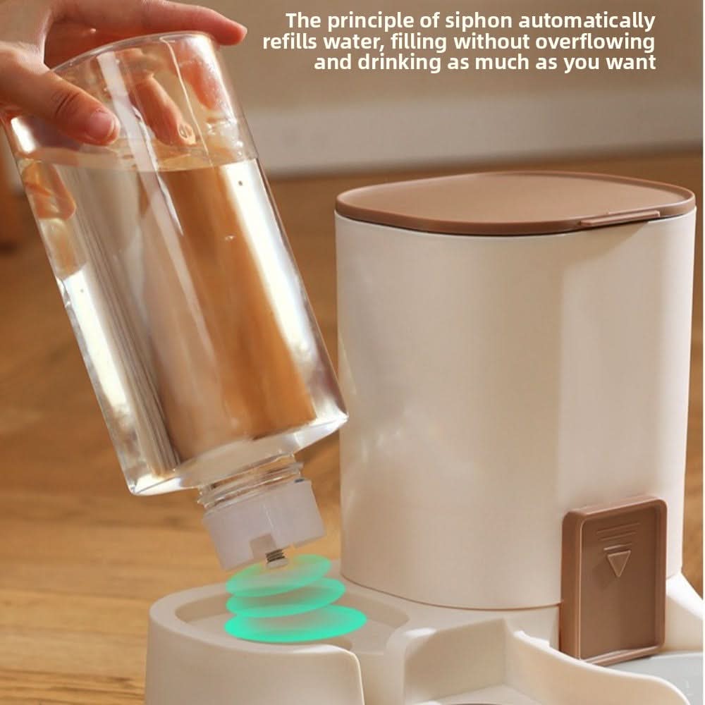 Frendorf | Automatischer Futter- und Wasserspender für Haustiere