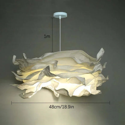 Cloud Like Paper Lampenschirm bis zu 70 cm breit