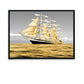Elektrische Zählerkasten Dekor - Stromschalter Verstecken Abdeckung Wand Leinwand Poster Gemälde 40x30cm - Wohndesign Malerei Dekorativ