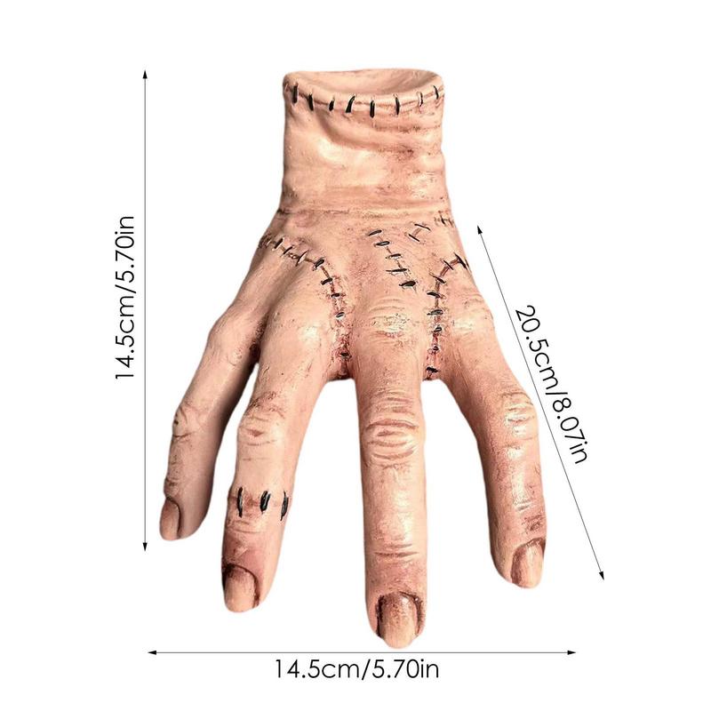 Halloween Dekoration Prop Spielzeug von Wednesday Addams und Thing Hand für Zuhause