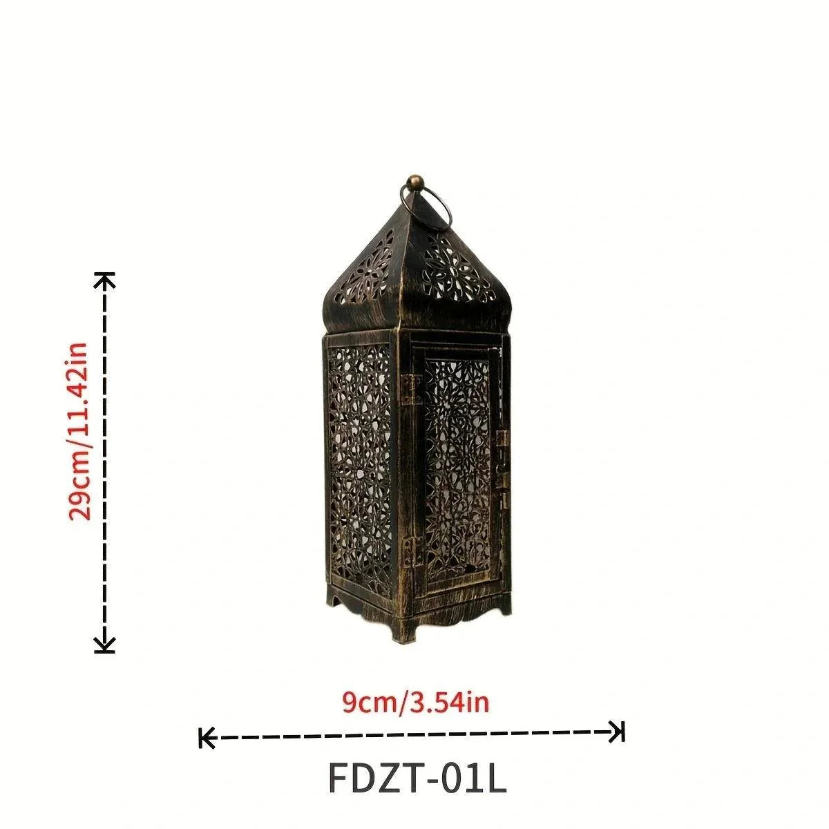 Mystique Orientalische Laterne - Vintage Windlicht Kerzenhalter