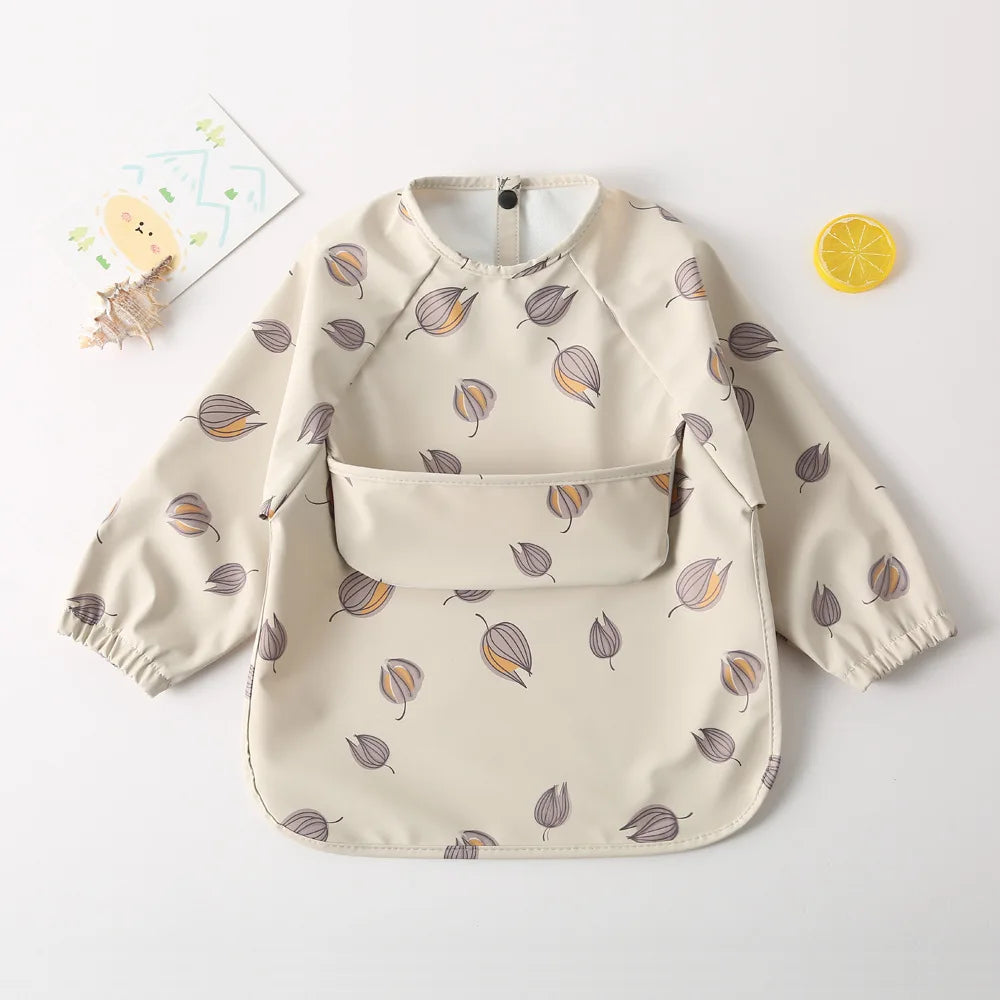 Langärmlige wasserdichte Smock für Kinder