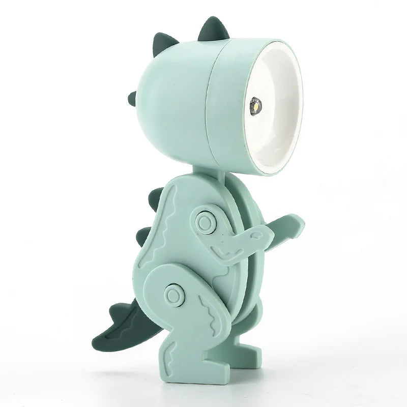Frendorf | GlowBuddy Niedliche LED Nachtlampe | Mini Haustier Design | Hund, Reh & Dinosaurier | Klapp-Tischlampe für Kinderzimmer