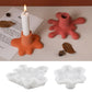 Fließende Wassertropfen Kerzenhalter Silikonform Kristall Gips Harzformen DIY Wasserfluss Kerzenständer Ornament Form Wohnkultur