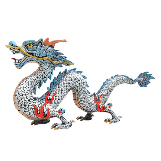Lebendige chinesische Drachen Feng Shui Skulptur
