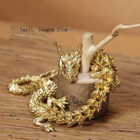 Frendorf | Mystic Scales 3D Messing Drache Wohnkultur