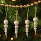 Frendorf | 3 Teile Holzperlen Weihnachtsbaum Dekor